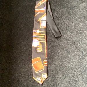 New, men’s Tie, Ralph Marlin,”Backgammon”